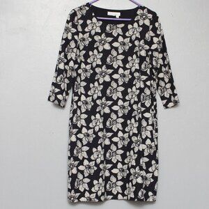 Seasalt Cornwall Moon Rock floral print cotton viscose dress